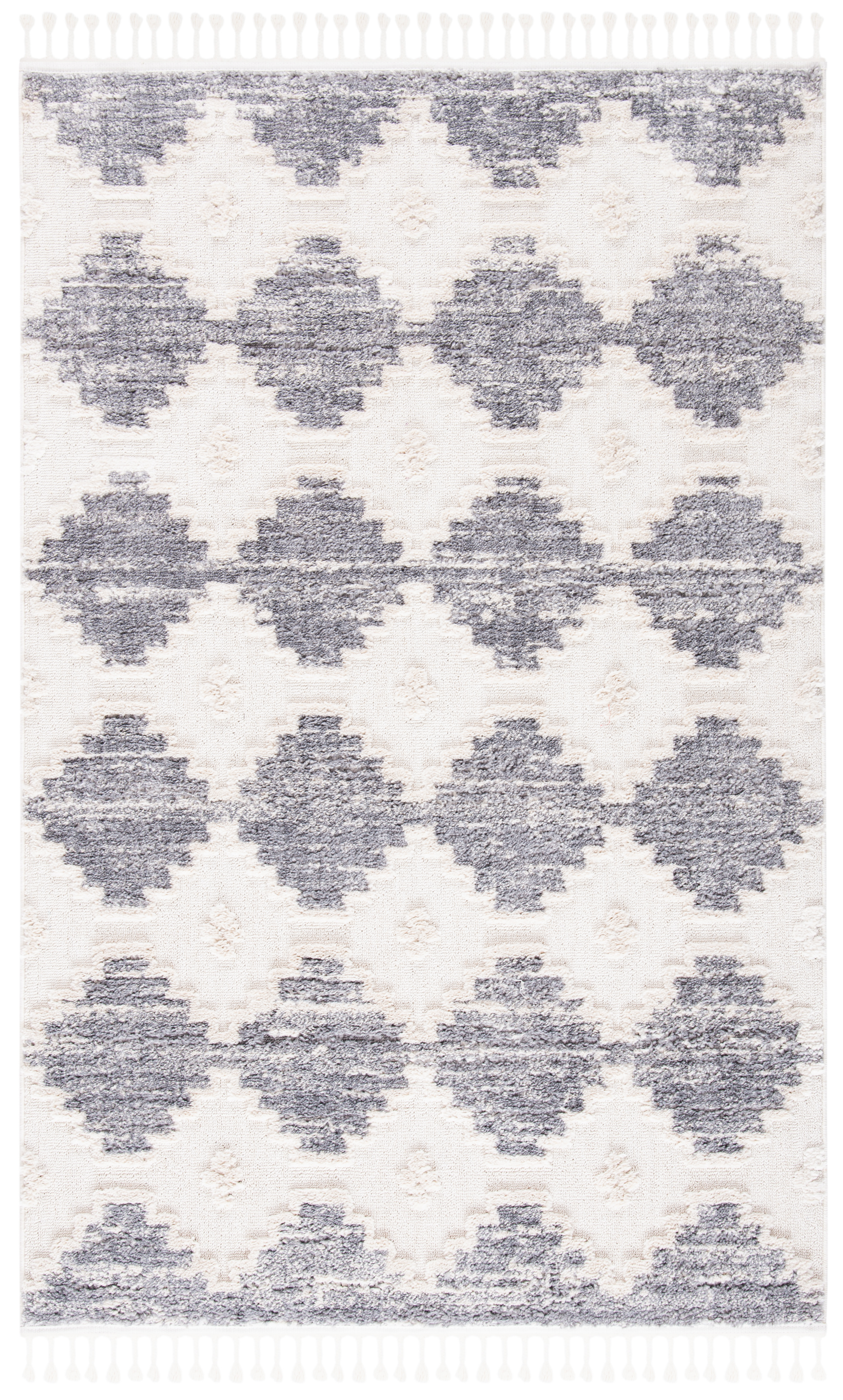 Tapis de salon contemporain ivoire et multicolore 121x182 Tapis de salon contemporain ivoire et multicolore 121x182