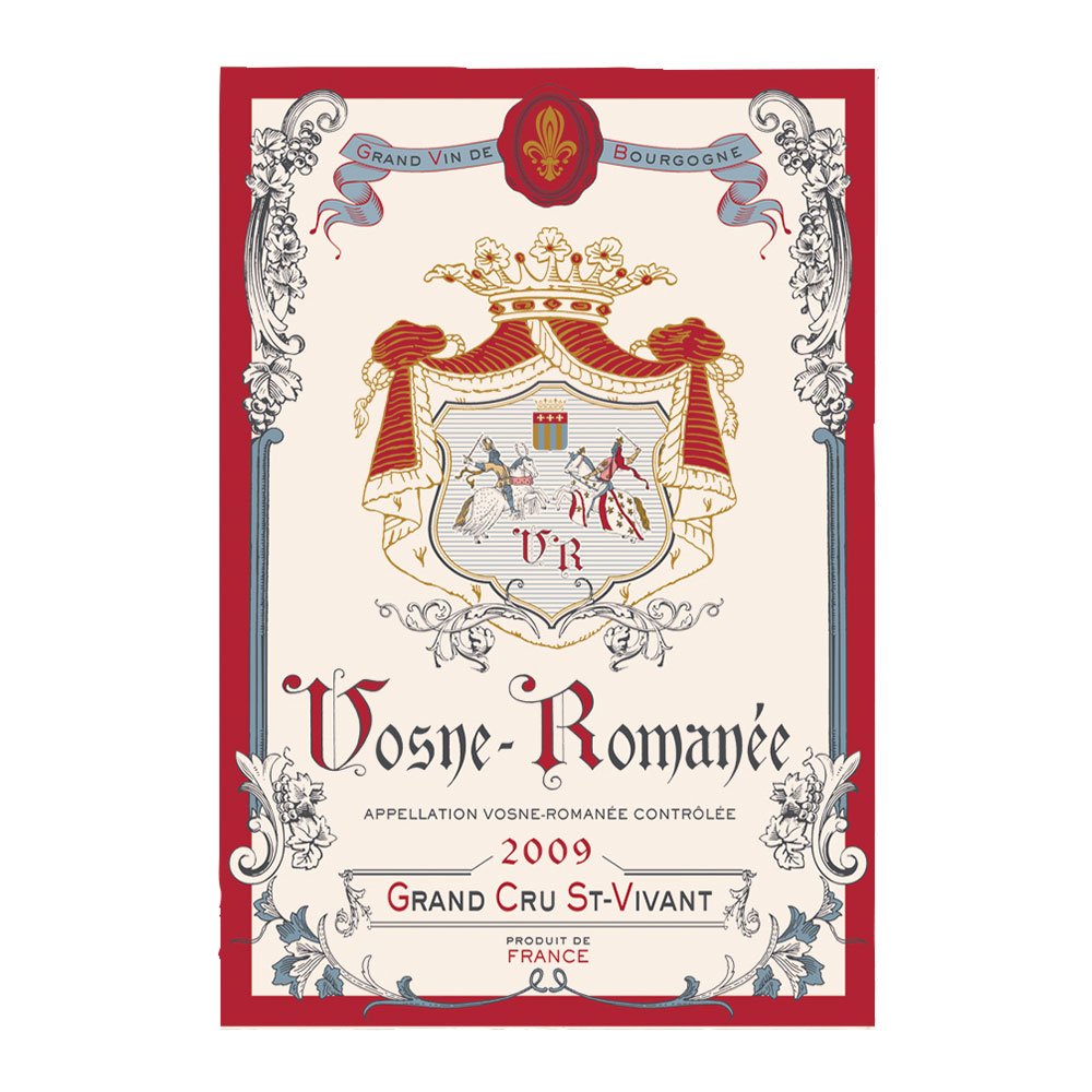 Torchon Imprimé Vosne-romanee en coton ecru 48 x 72 Torchon Imprimé Vosne-romanee en coton ecru 48 x 72