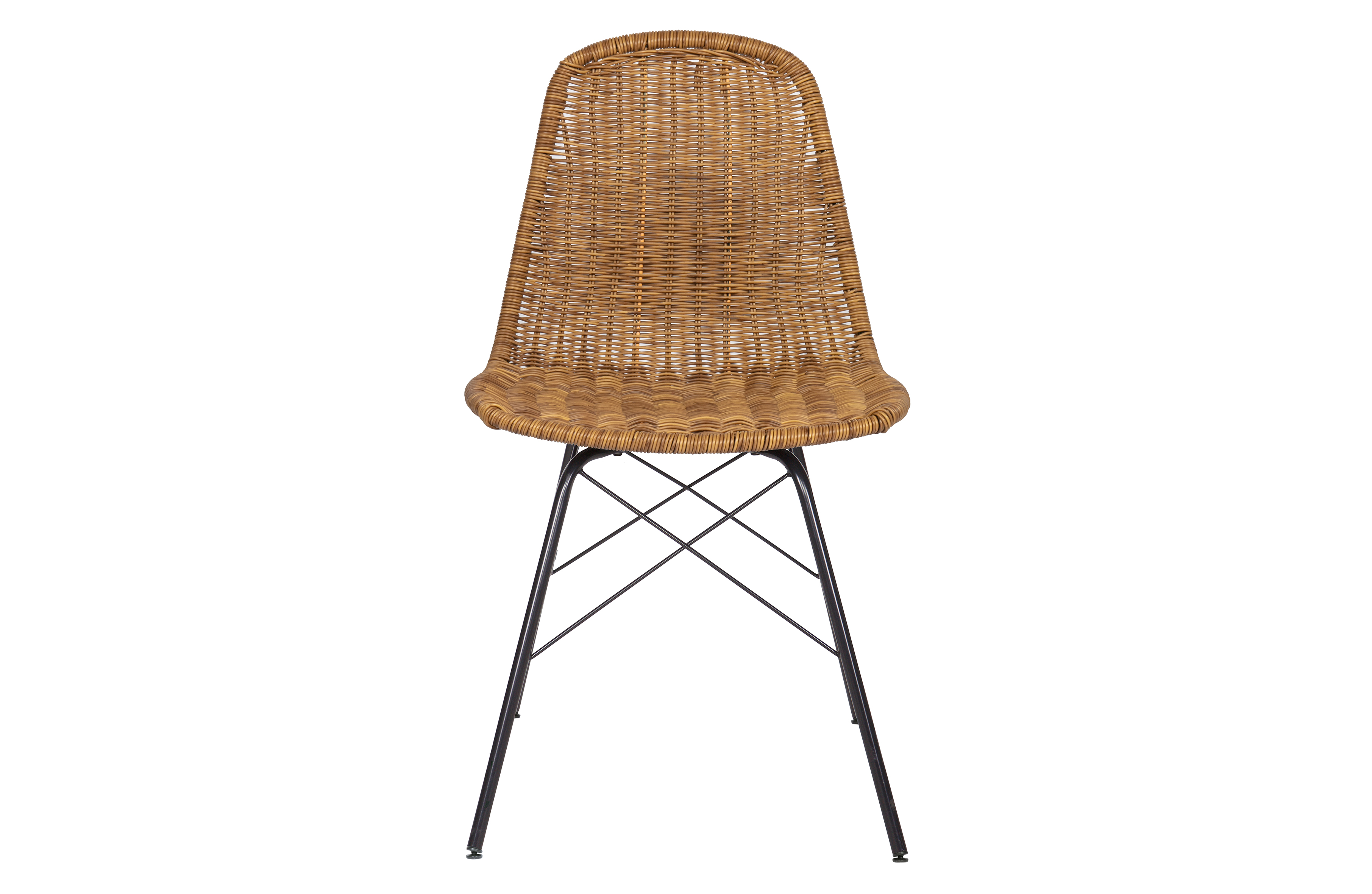 2 chaises en résine tressée naturel 2 chaises en résine tressée naturel