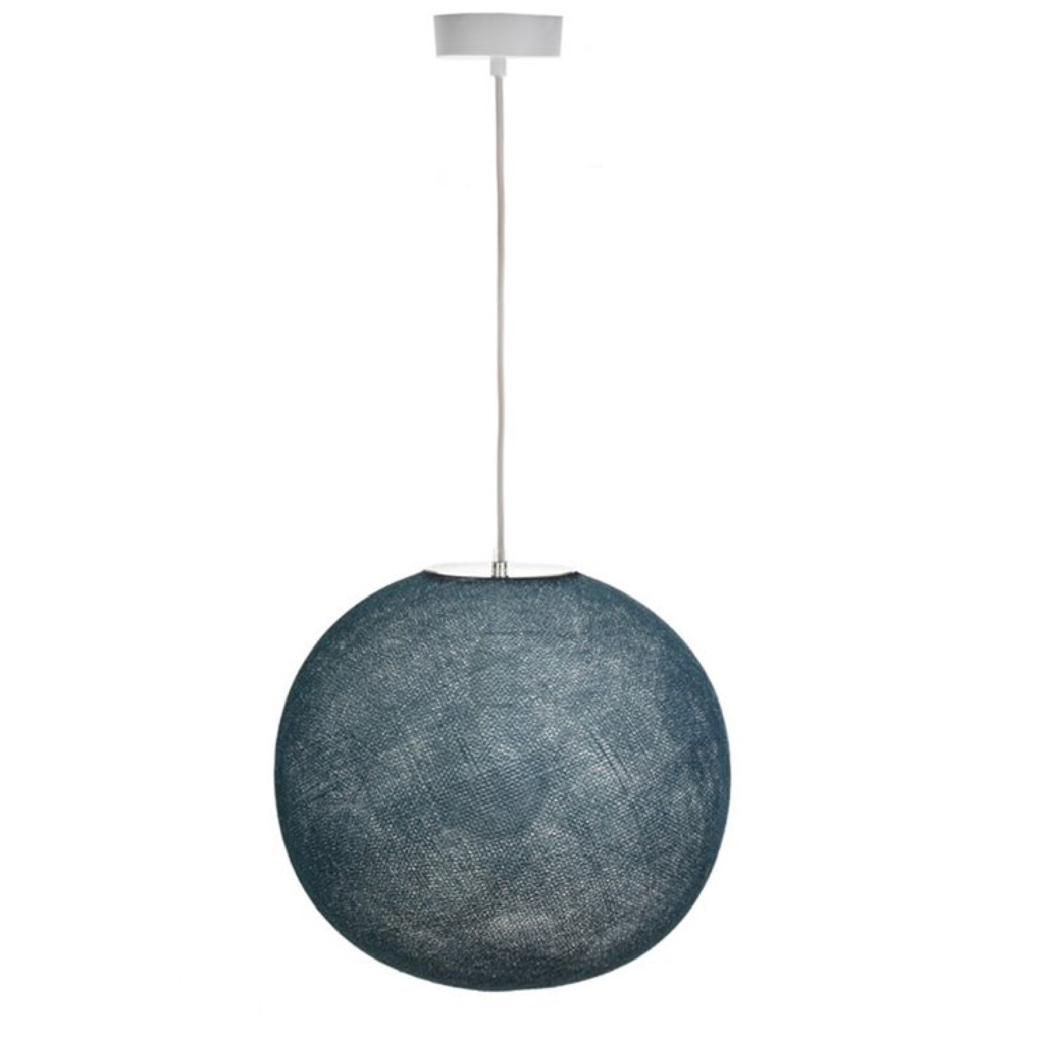 Globe bleu pétrole D36cm Globe bleu pétrole D36cm