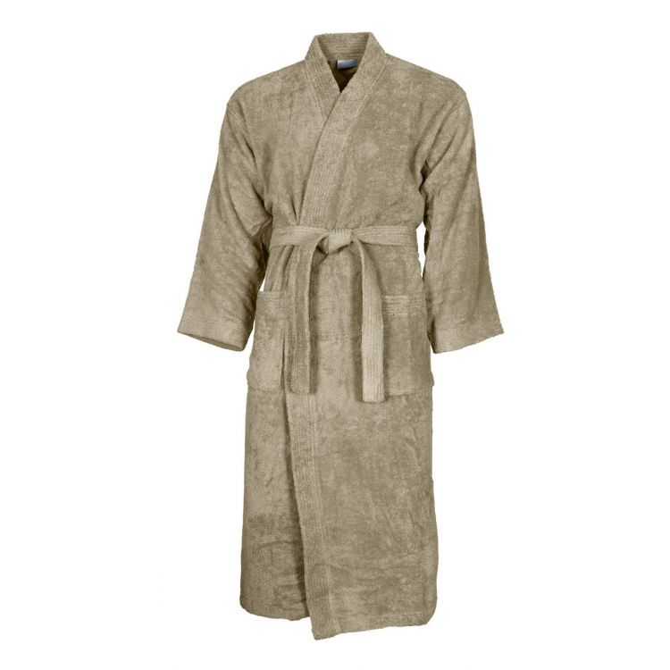 Peignoir col kimono Mastic L Peignoir col kimono Mastic L