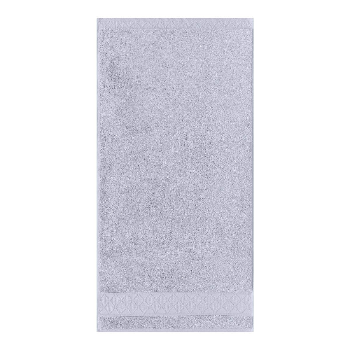 serviette de bain en coton voile grisé 90 x 150