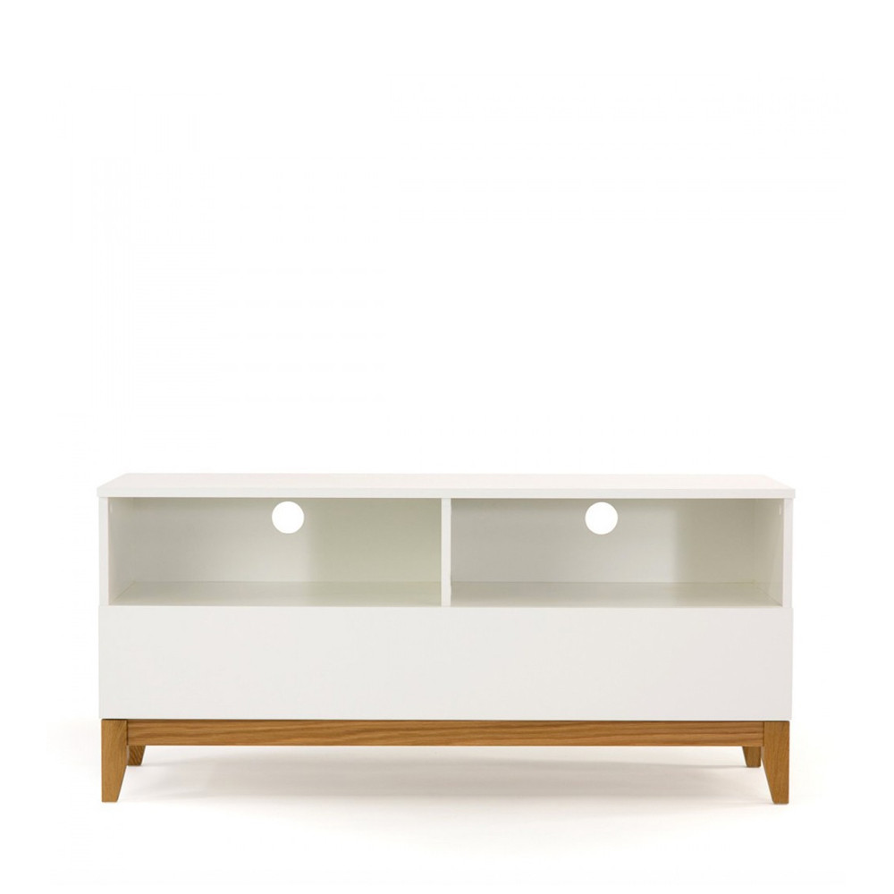 Meuble TV design scandinave Wide blanc Meuble TV design scandinave Wide blanc