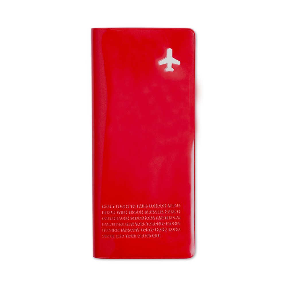 Organiseur de voyage Happy Flight rouge Organiseur de voyage Happy Flight rouge
