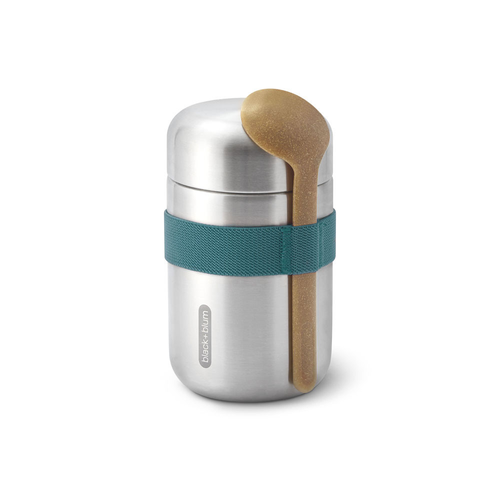 Pot isotherme nourriture bleu océan 400ml (photo) Pot isotherme nourriture bleu océan 400ml
