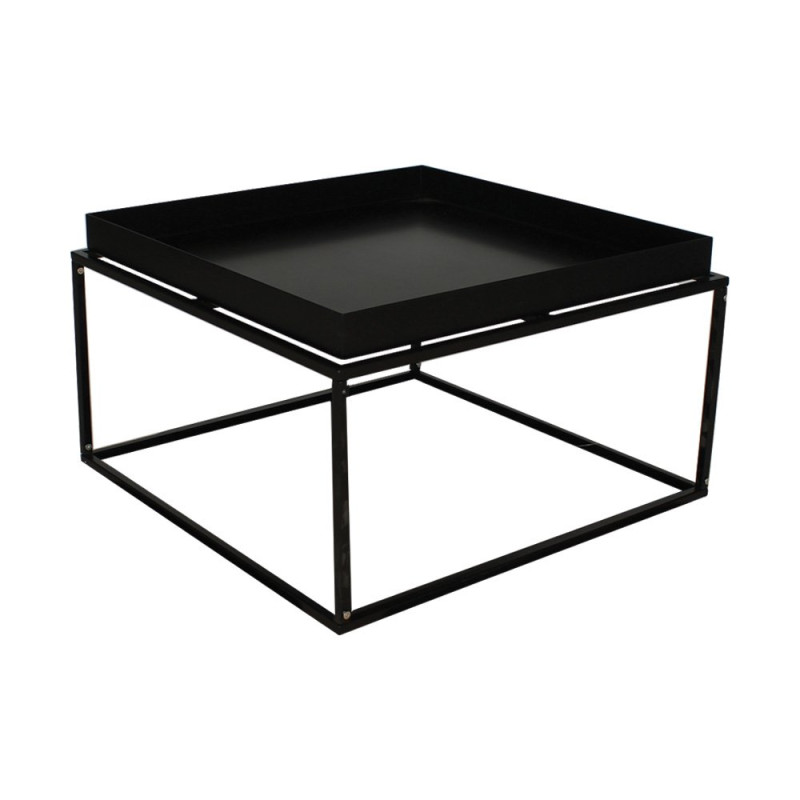 Table basse minimaliste en métal