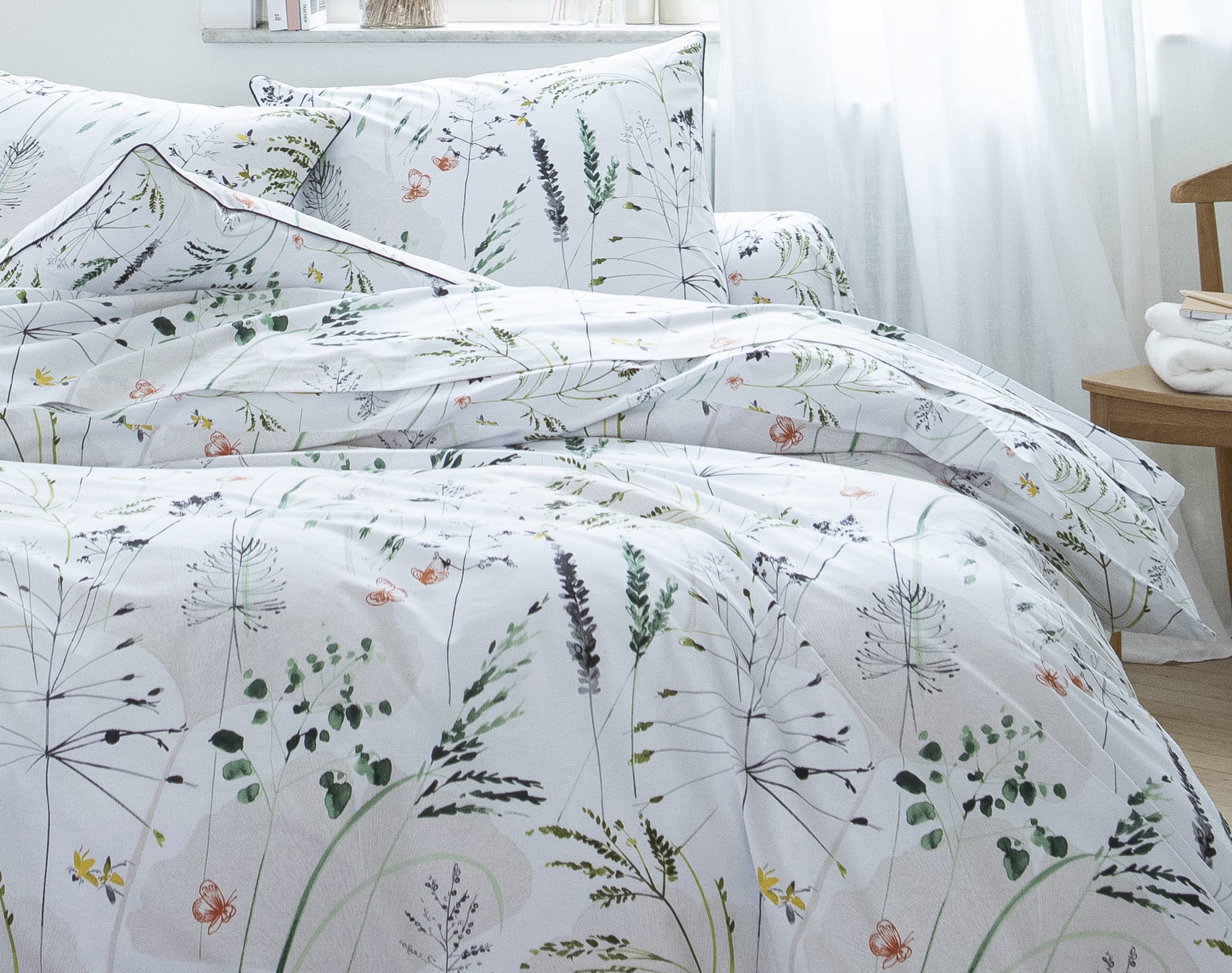 Drap 180x290 en coton multicolore Drap 180x290 en coton multicolore