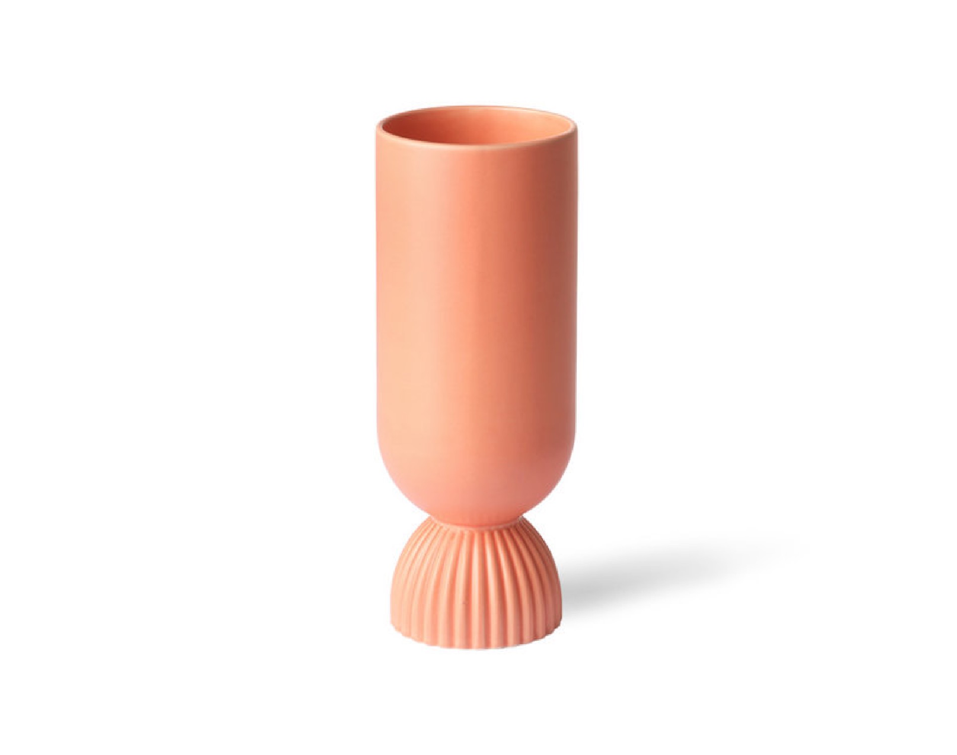 Vase à fleurs en céramique rose H25cm (photo) Vase à fleurs en céramique rose H25cm