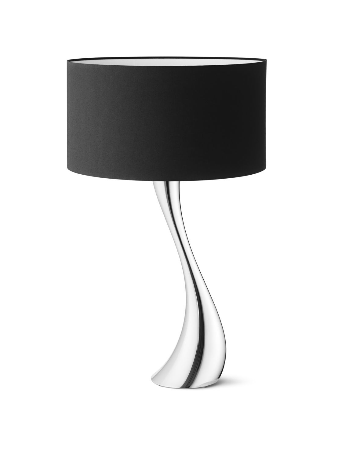 Lampe de table noire H72cm