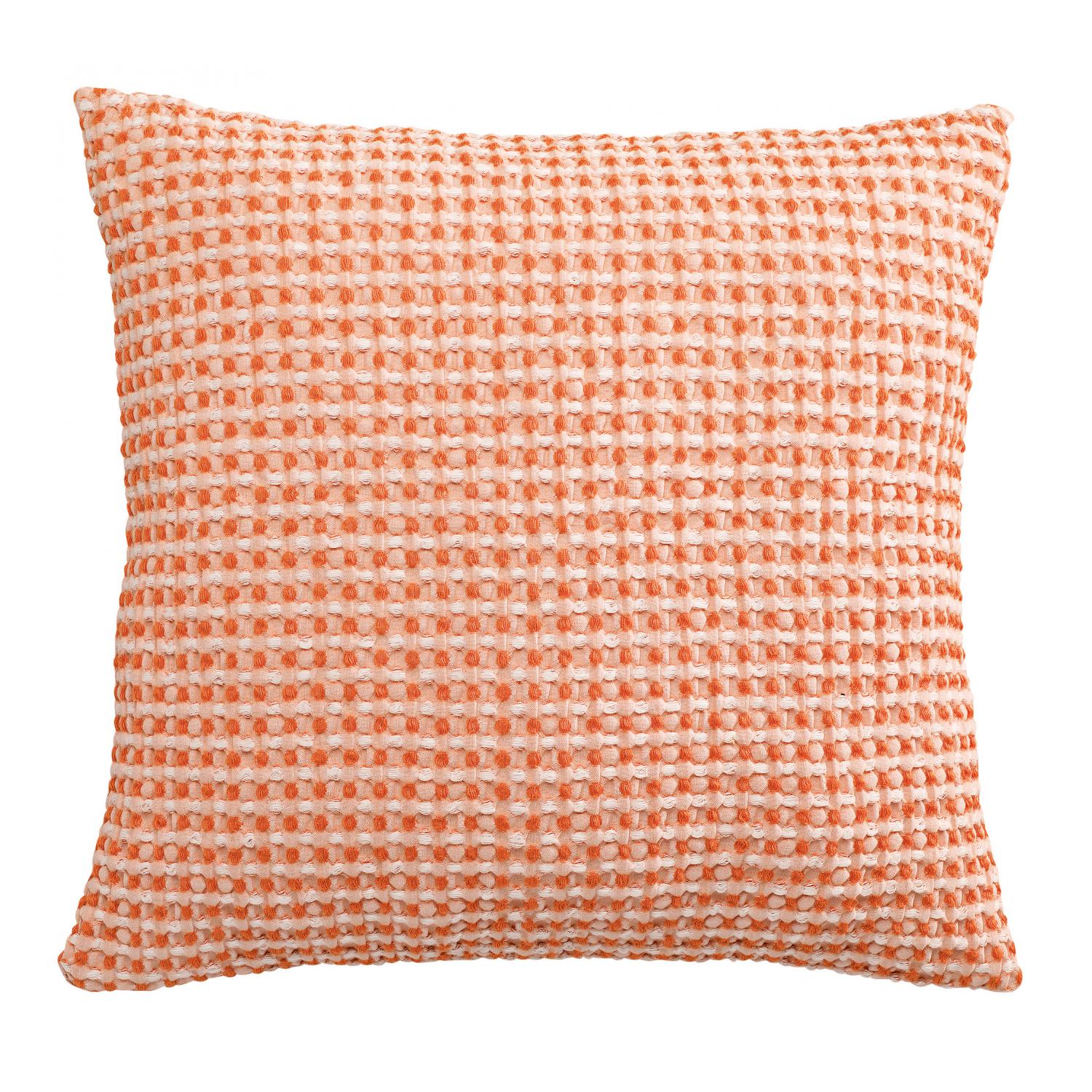 Coussin en coton clementine 45 x 45 (photo) Coussin en coton clementine 45 x 45