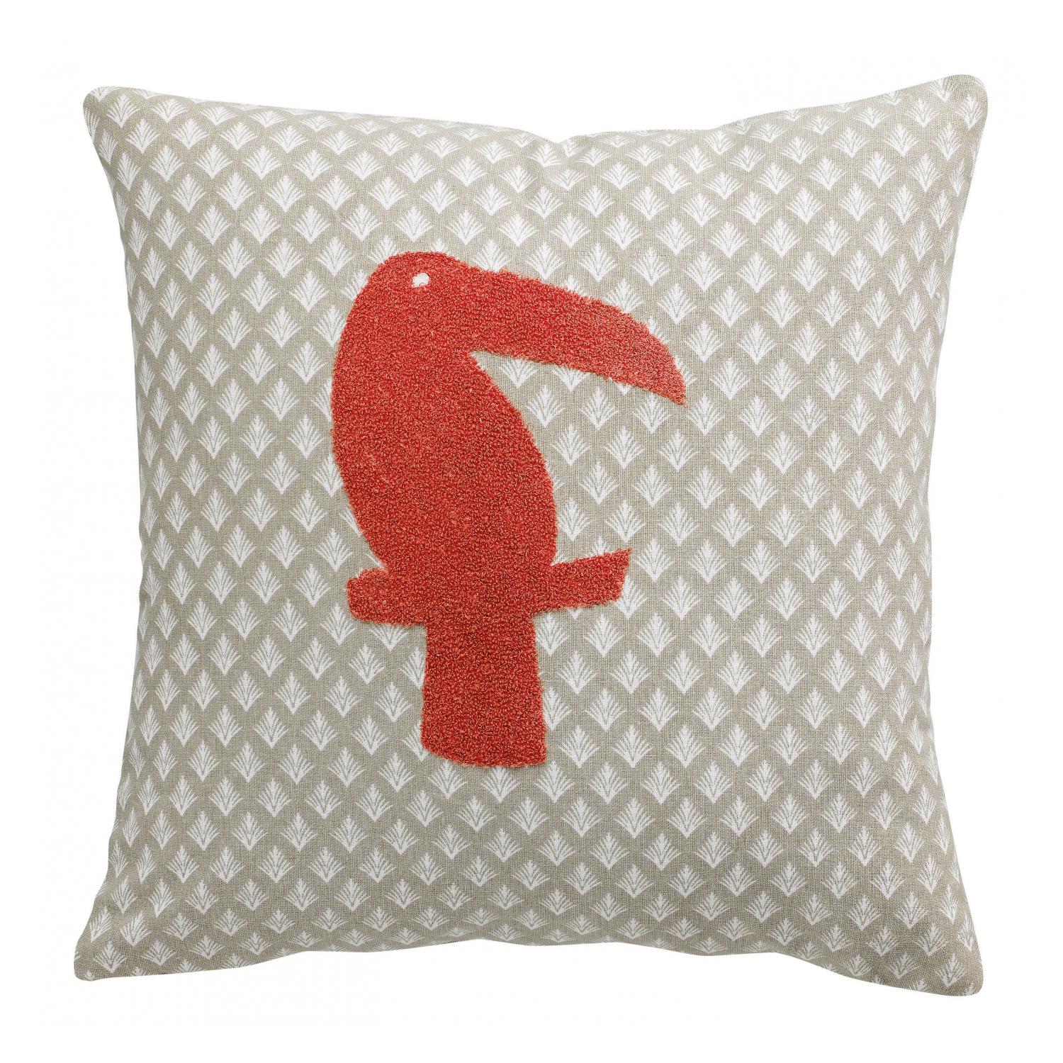Coussin en coton flamingo 40 x 40 Coussin en coton flamingo 40 x 40