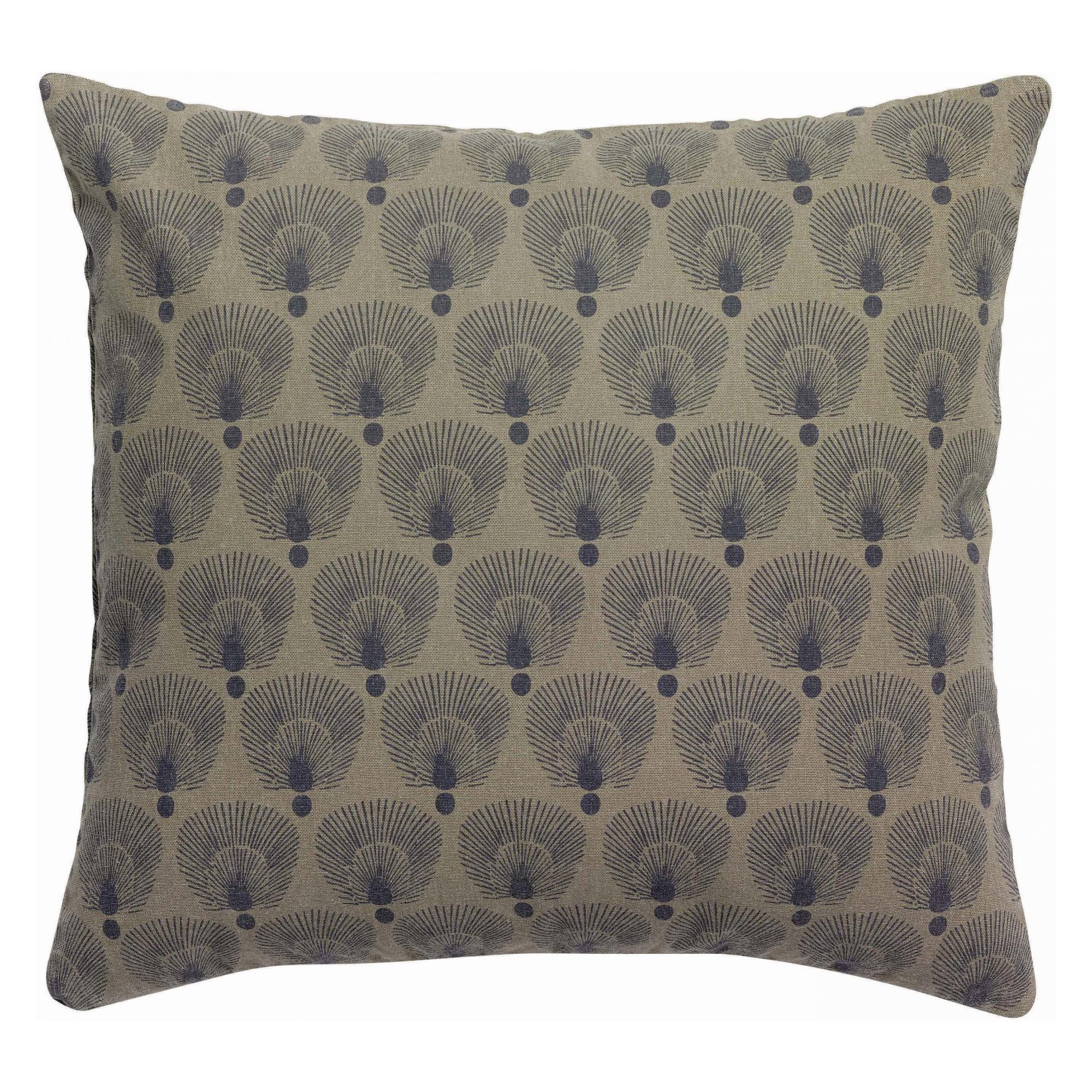 Coussin en coton tilleul 45 x 45 Coussin en coton tilleul 45 x 45