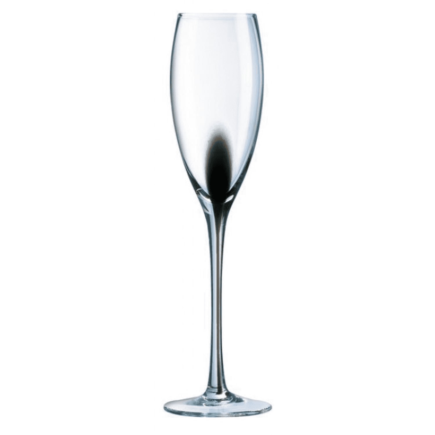 Flûte à Champagne noire 22cl - Lot de 4