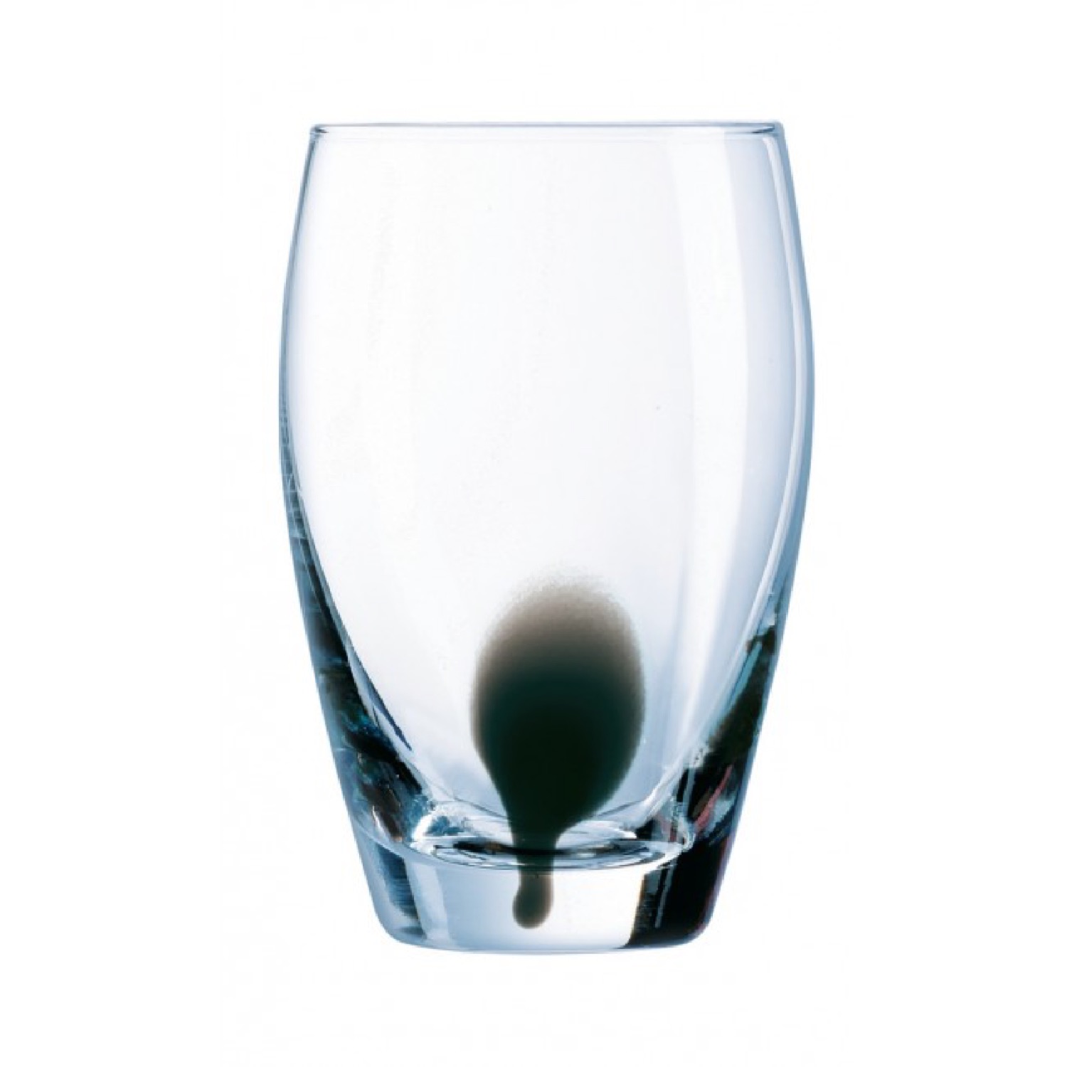 Verre à eau noir 35cl - Lot de 4