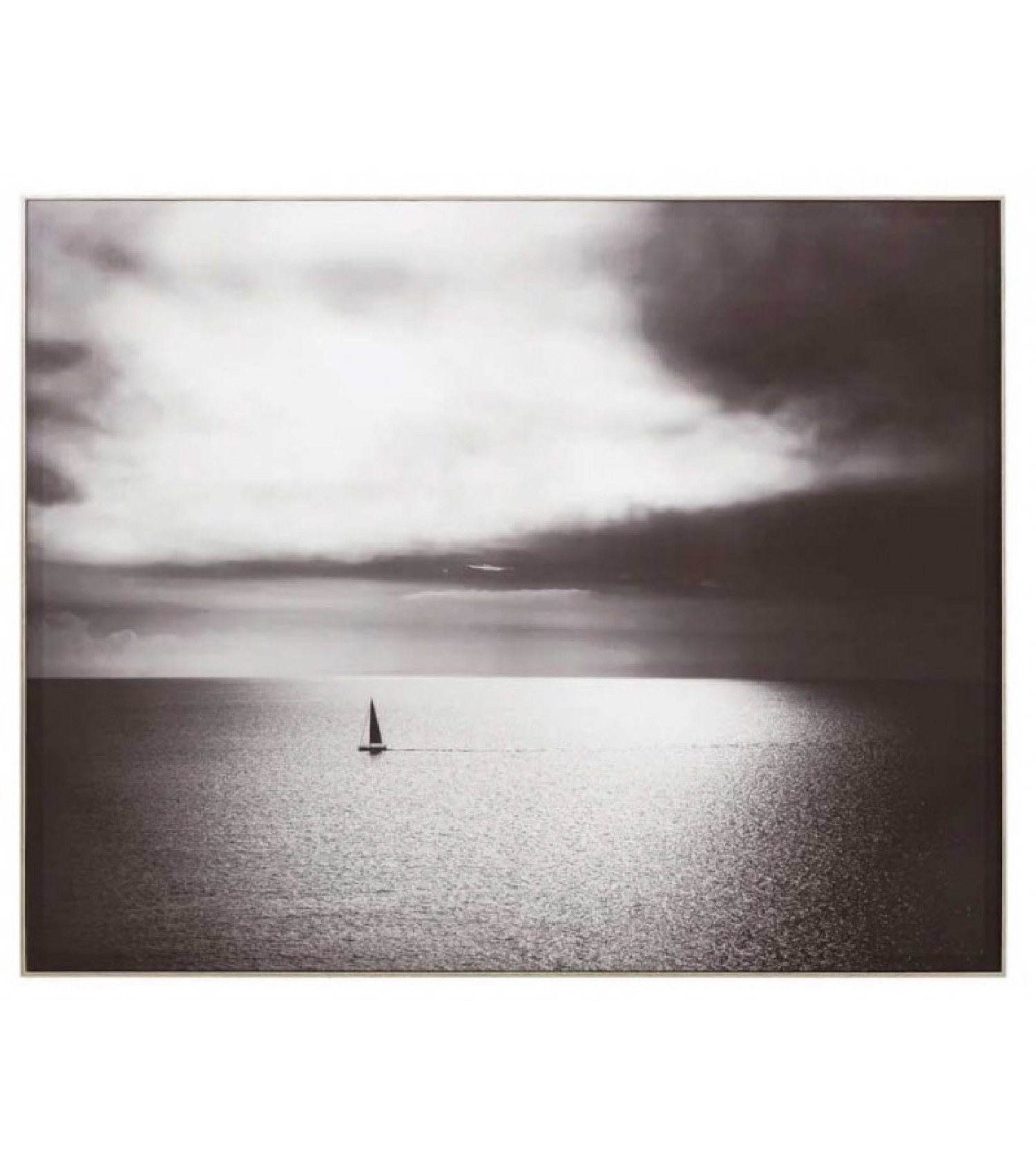 Tableau décoratif photo noir et blanc 100x80cm