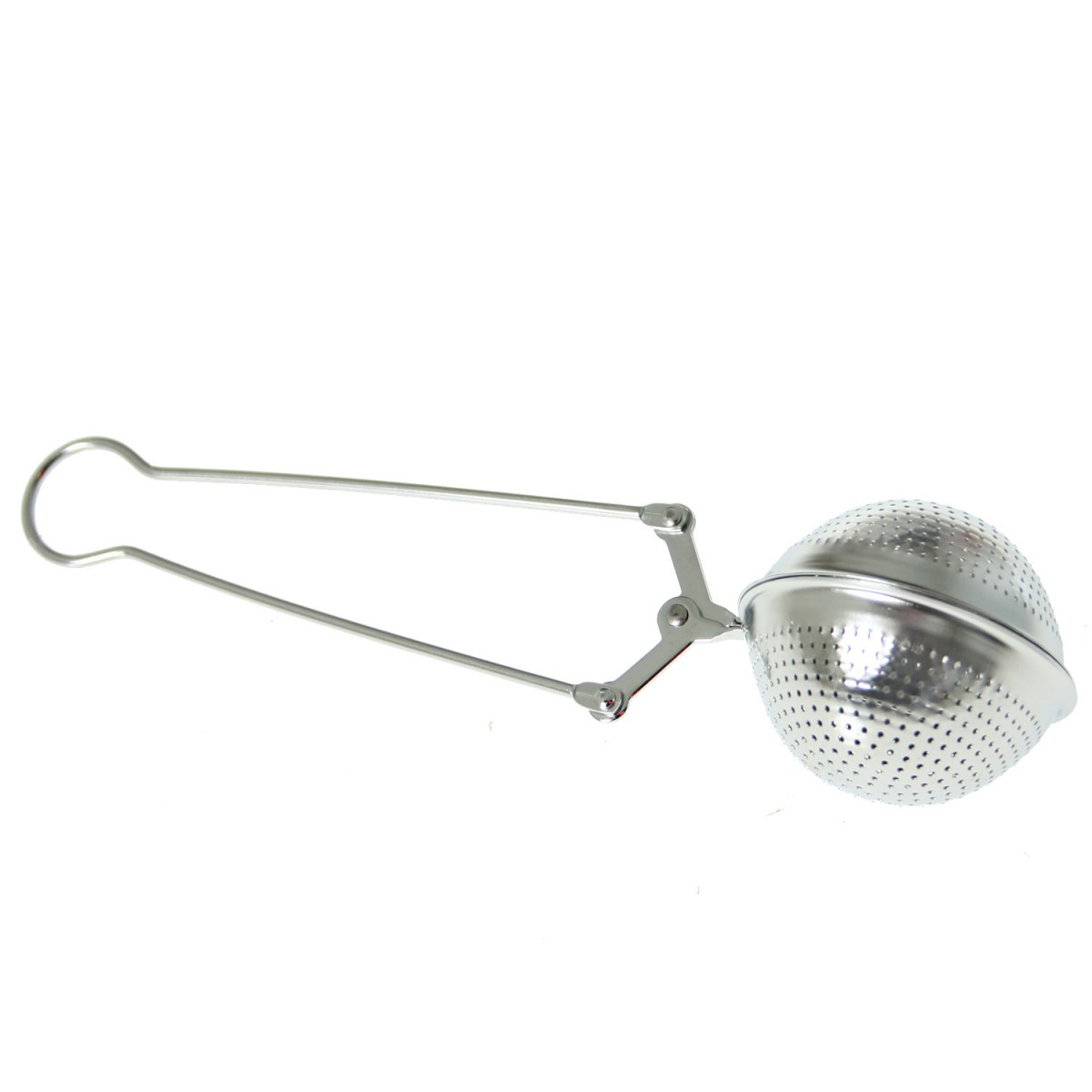 Pince à thé en acier L18cm (photo) Pince à thé en acier L18cm