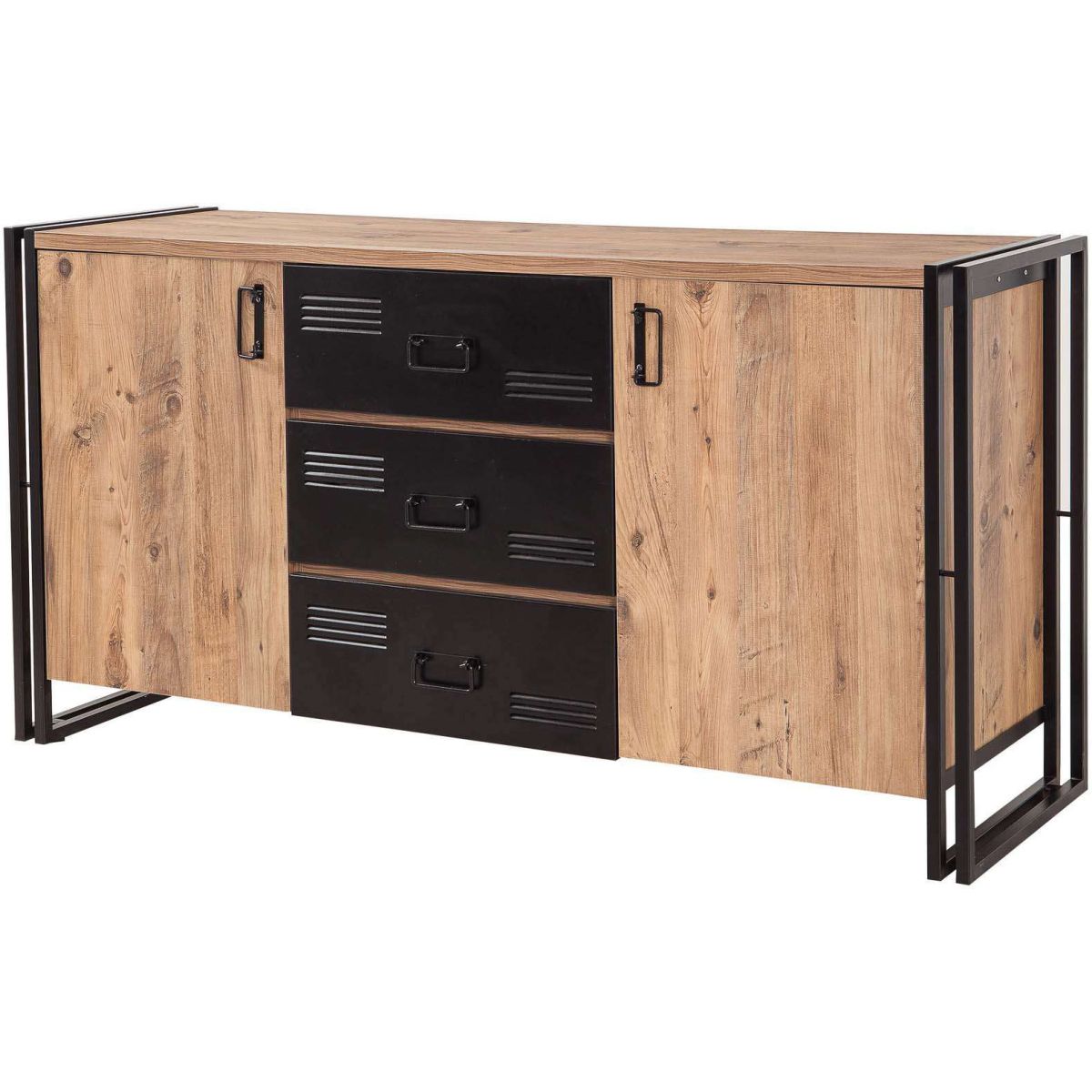 TENGA – Buffet bas Pin Atlantique Noir