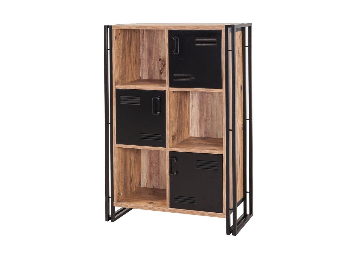 TENGA – Buffet haut Pin Atlantique Noir