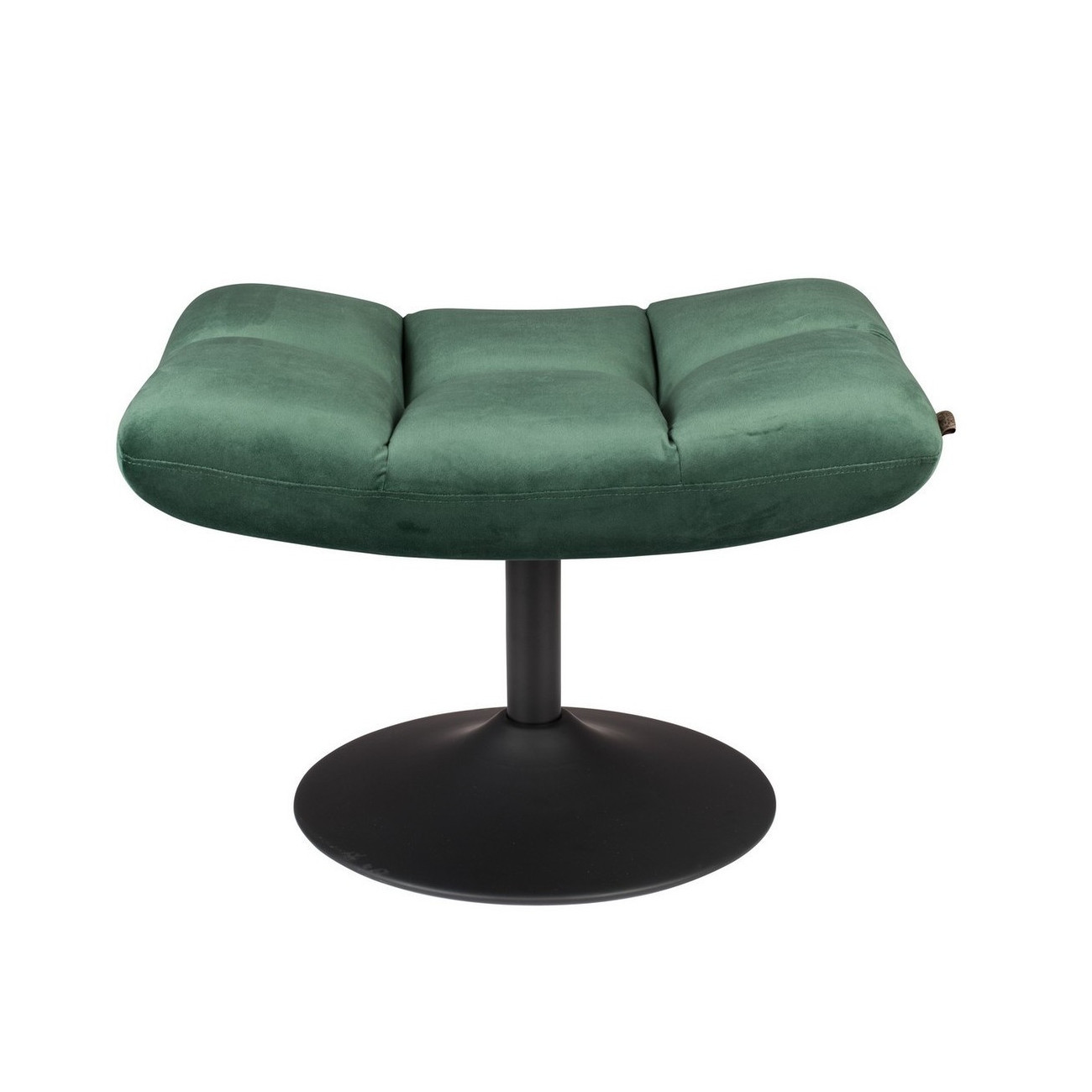 Repose-pieds en velours vert Repose-pieds en velours vert