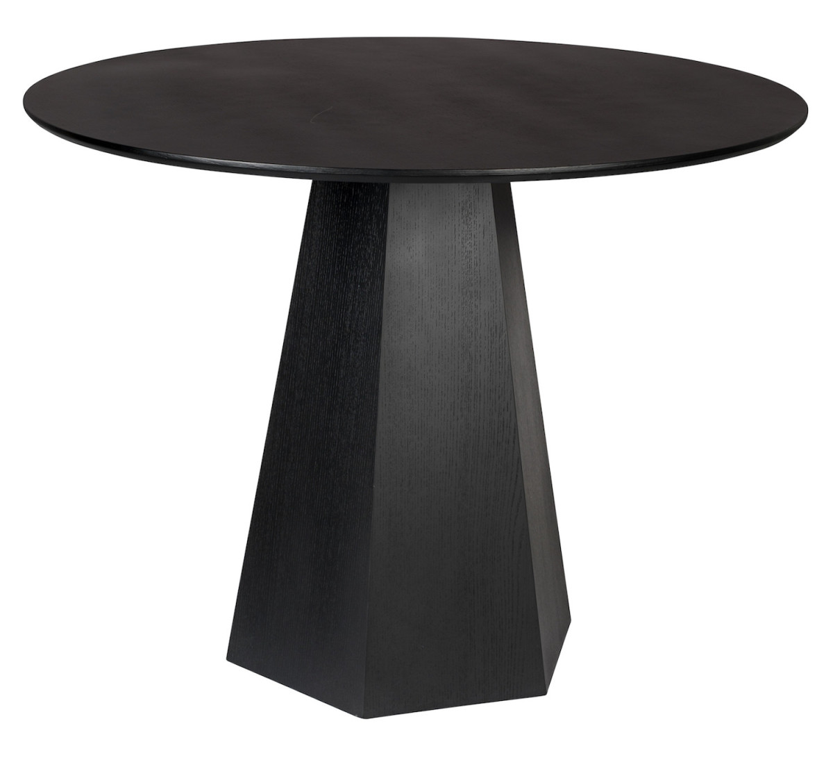 Table à manger ronde D100cm noir Table à manger ronde D100cm noir