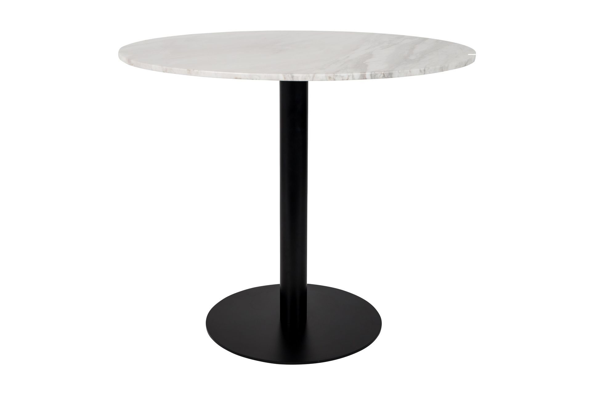 Table de bistrot ronde D90cm noir
