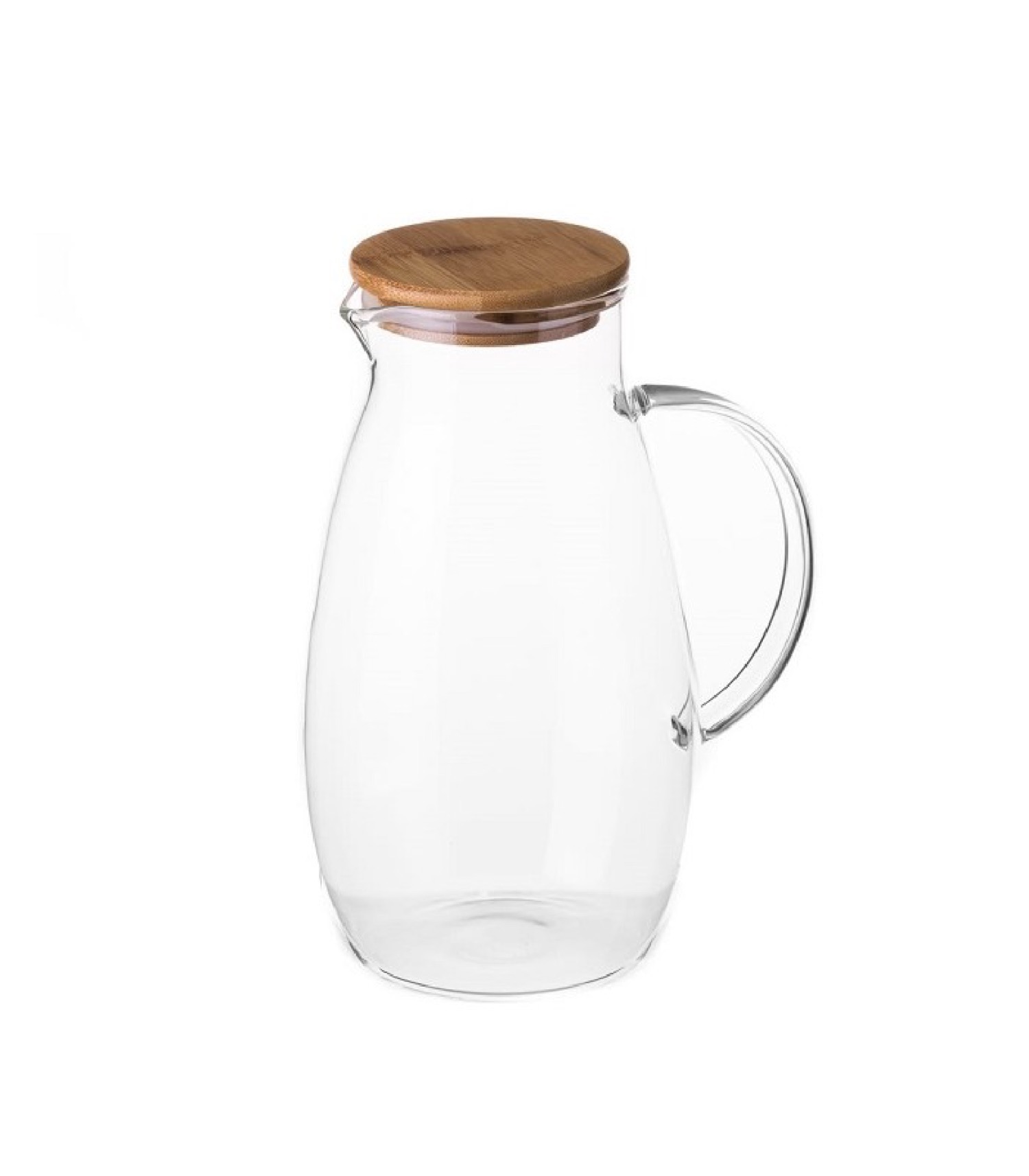 Carafe à jus de fruits en verre et bouchon 2L (photo) Carafe à jus de fruits en verre et bouchon 2L