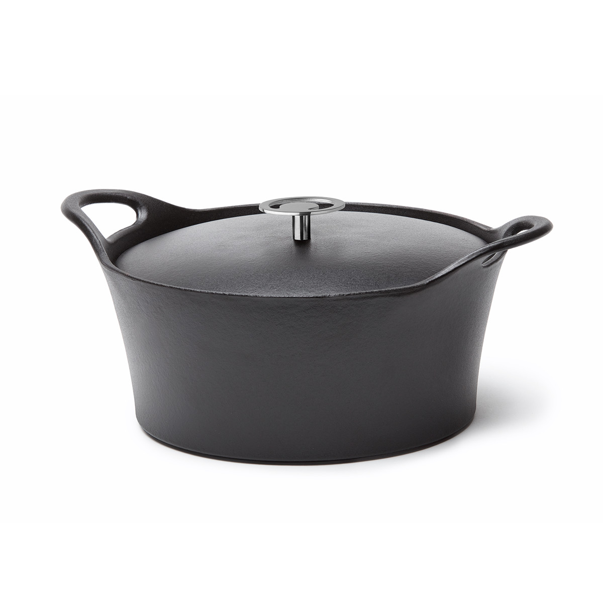 Cocotte ronde noire 20cm (photo) Cocotte ronde noire 20cm