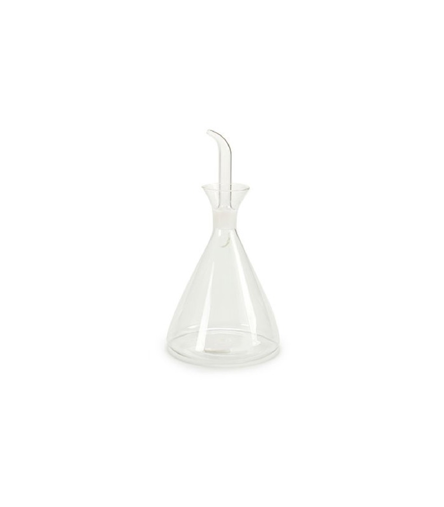 Huilier ou vinaigrier en verre transparent anti goutte 55cl Huilier ou vinaigrier en verre transparent anti goutte 55cl