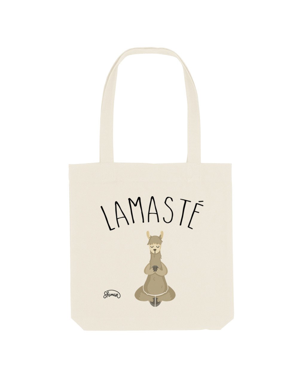 LAMASTÉ - Tote Bag Natural en coton LAMASTÉ - Tote Bag Natural en coton