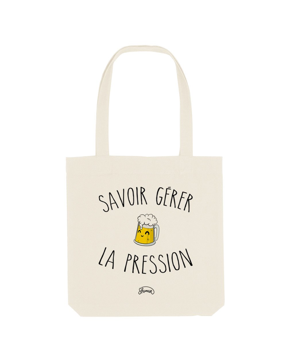 LA PRESSION - Tote Bag Natural en coton LA PRESSION - Tote Bag Natural en coton