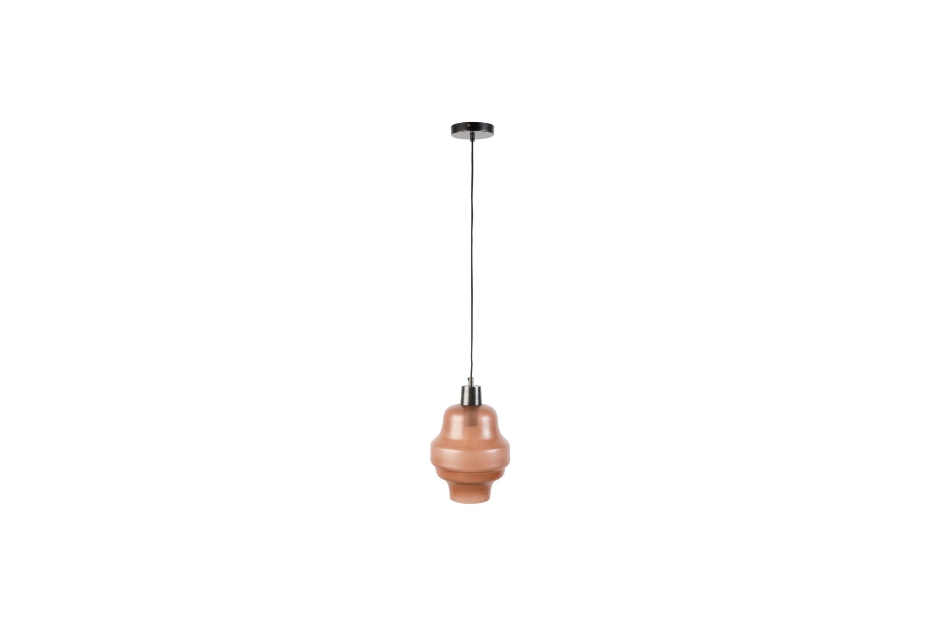 Suspension en verre terracotta Suspension en verre terracotta
