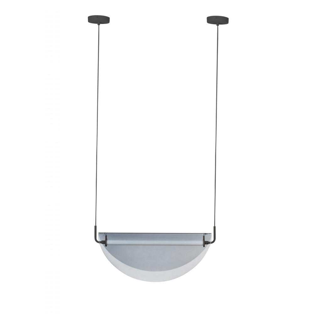 Suspension design en mÃ©tal gris