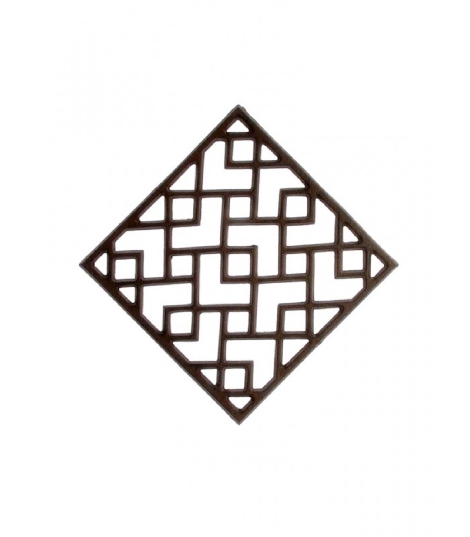 Dessous de plat en fonte 16x16cm Dessous de plat en fonte 16x16cm