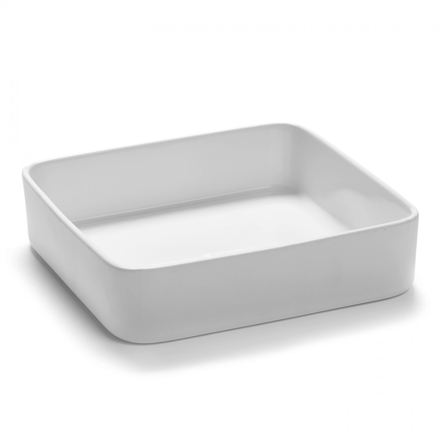 Bol carré en porcelaine blanche 18x18cm Bol carré en porcelaine blanche 18x18cm