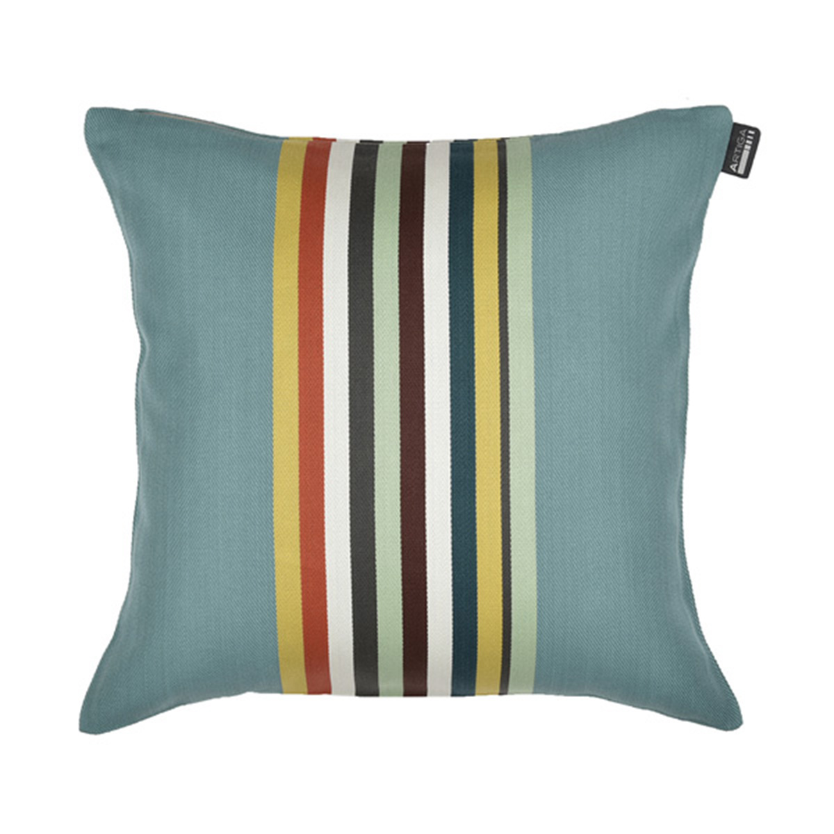 Coussin carré en coton vert 40x40 cm (photo) Coussin carré en coton vert 40x40 cm
