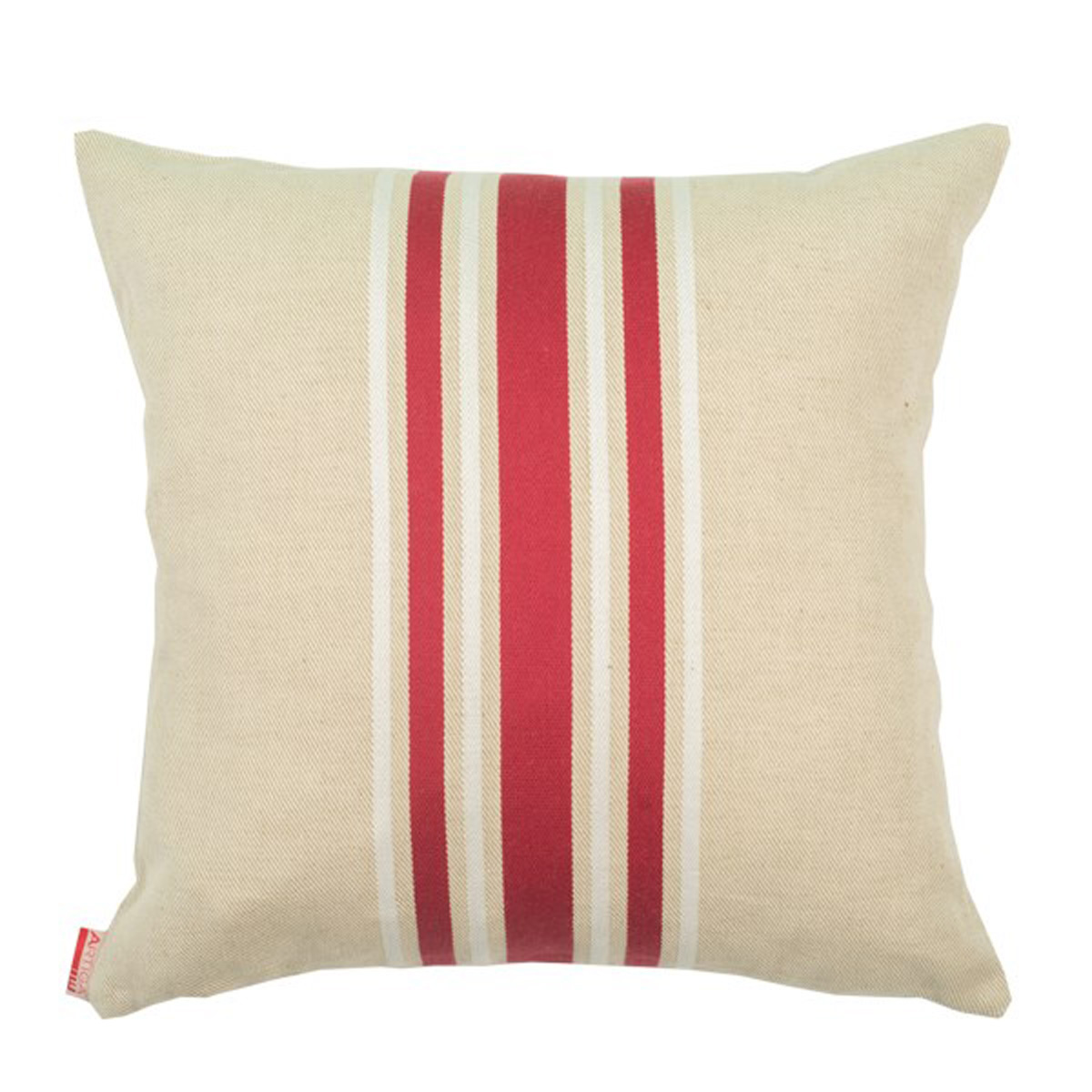 Coussin carré en coton bordeaux 40x40 cm (photo) Coussin carré en coton bordeaux 40x40 cm