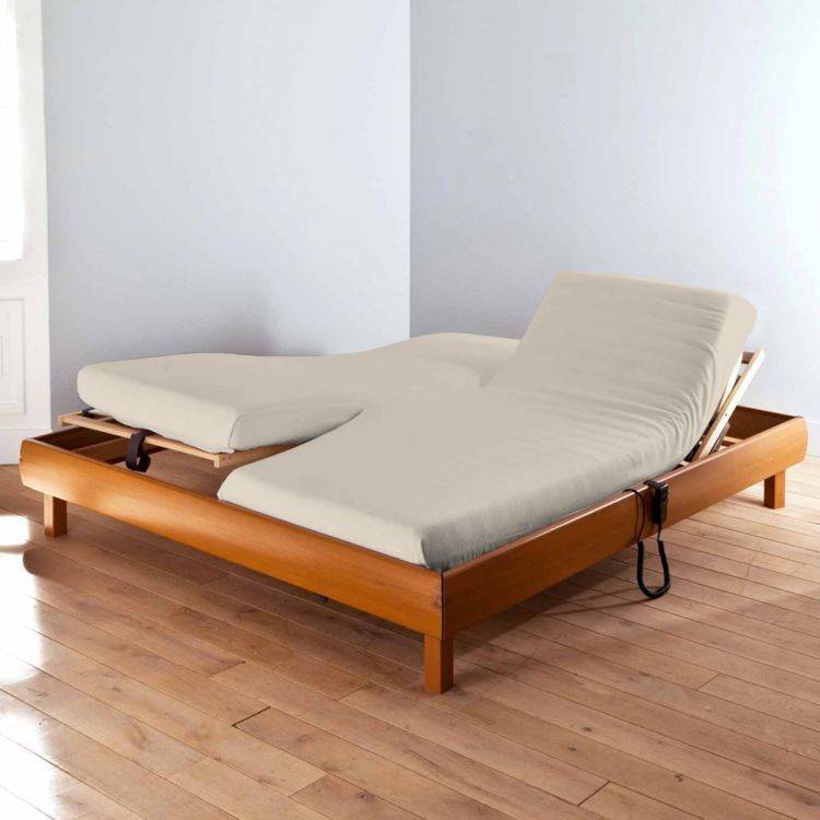 Drap housse en percale blanc 180x200 Drap housse en percale blanc 180x200
