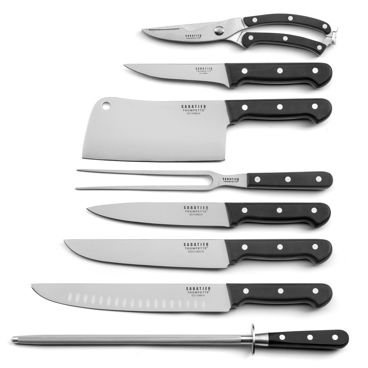 set 8 couteaux de boucher