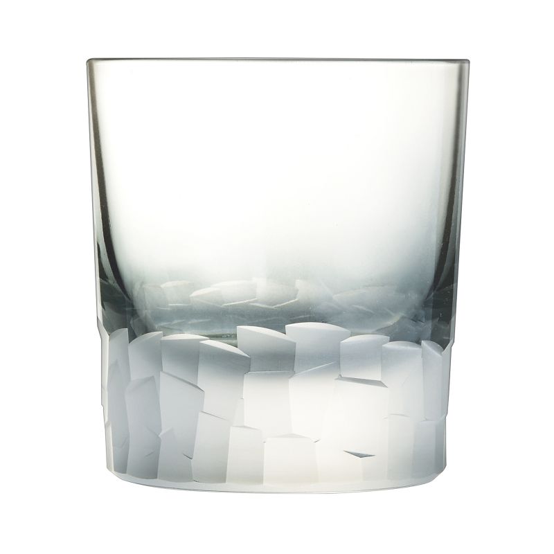 Gobelet gris forme basse 32cl - Lot de 6