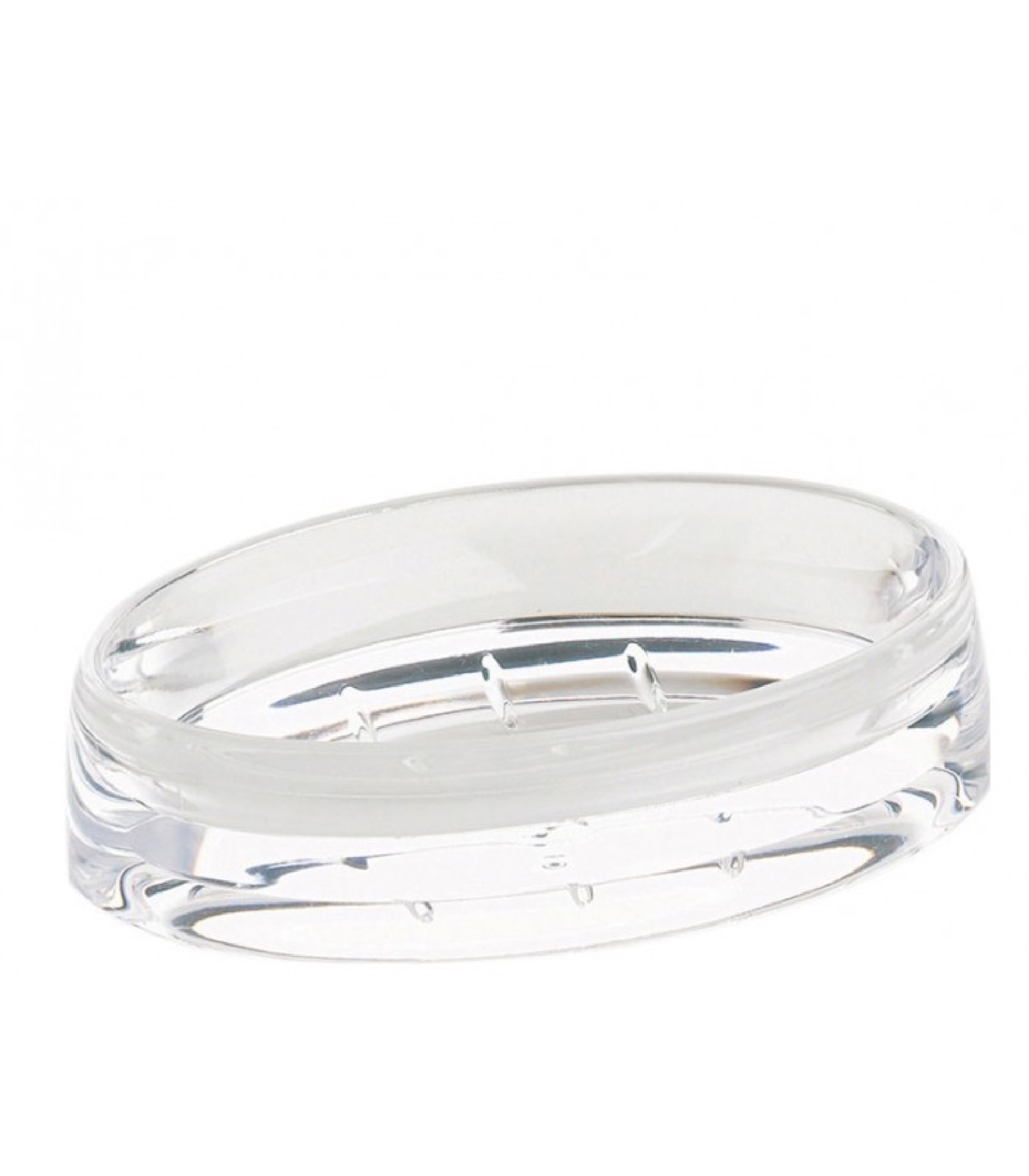 Porte savon en acrylique transparent Porte savon en acrylique transparent