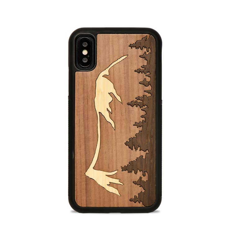 MONTAGNE - Coque en bois pour iPhone 12 MONTAGNE - Coque en bois pour iPhone 12