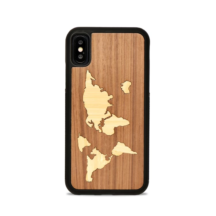 MAPPEMONDE - Coque en bois pour iPhone 11 MAPPEMONDE - Coque en bois pour iPhone 11