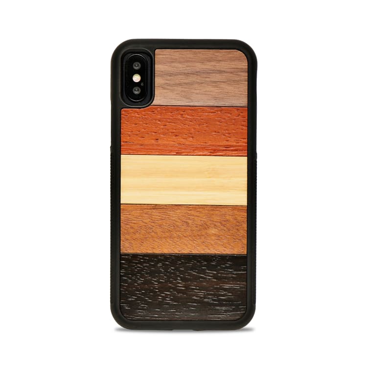 ARC EN CIEL - Coque en bois pour iPhone 12 ARC EN CIEL - Coque en bois pour iPhone 12