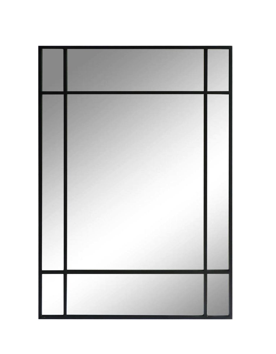 Miroir verrière Wallis en métal -130x 90 cm