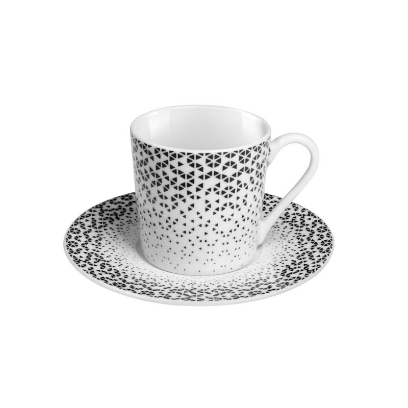 Tasse et soucoupe à café - Lot de 6 (photo) Tasse et soucoupe à café - Lot de 6