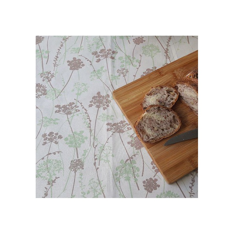 Nappe enduite rectangle 160 x 300 cm vert Nappe enduite rectangle 160 x 300 cm vert