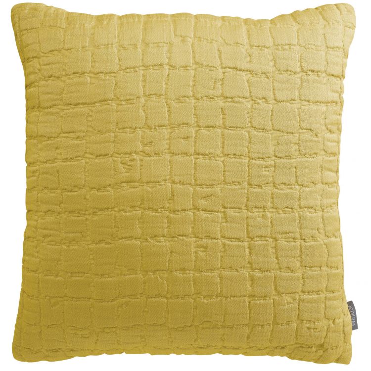 Coussin en coton curry 45 x 45 Coussin en coton curry 45 x 45