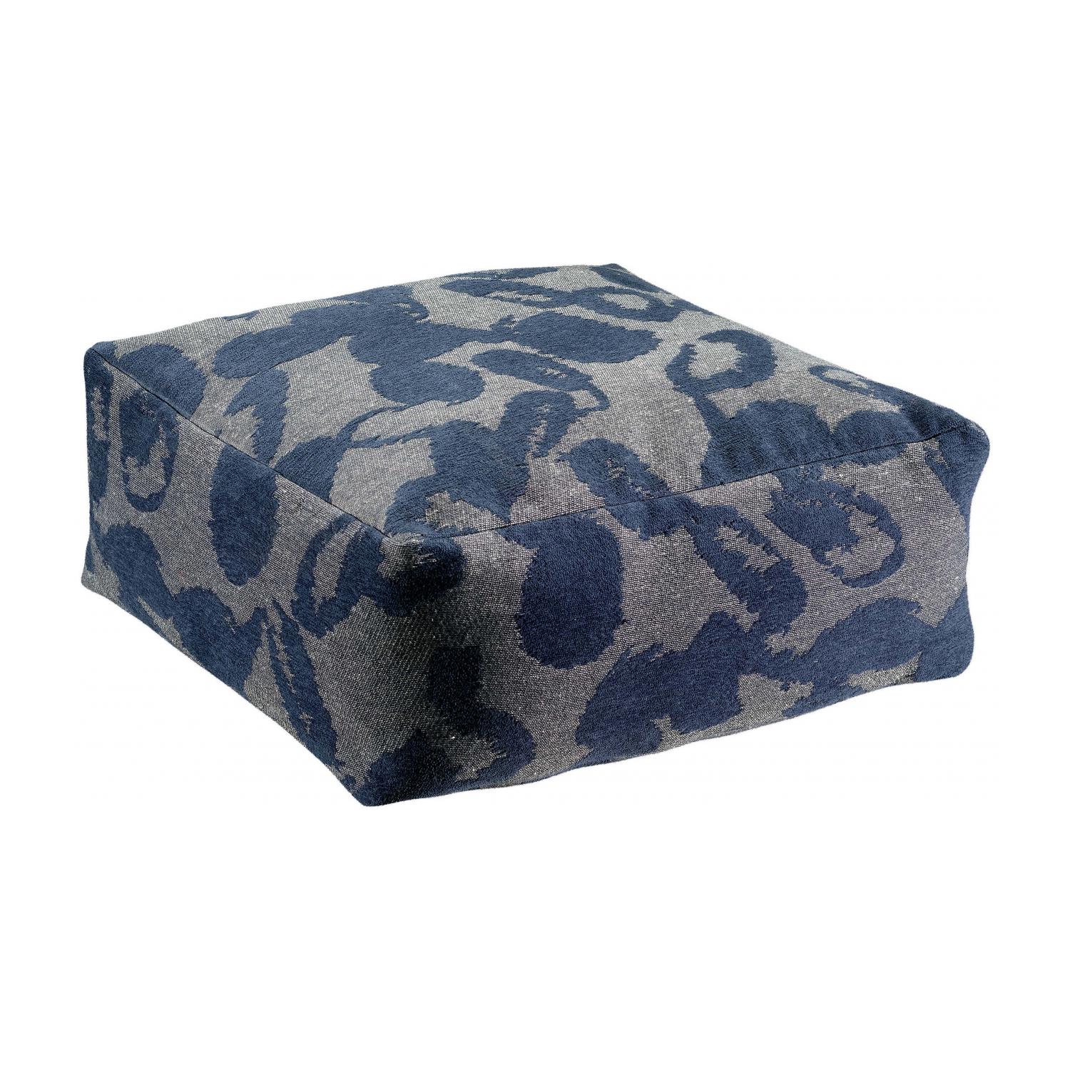 Pouf en coton encre 50 x 50 x 20 (photo) Pouf en coton encre 50 x 50 x 20
