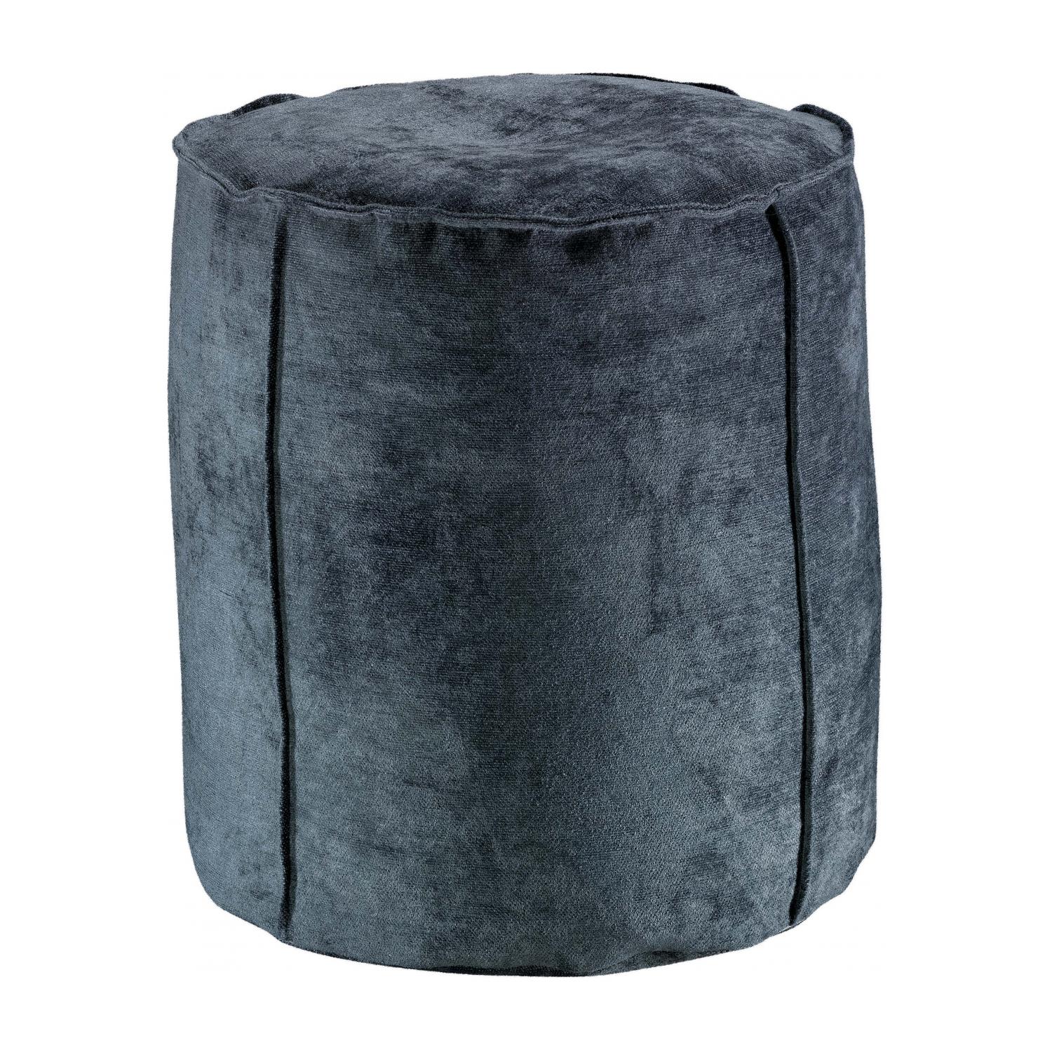 Pouf en coton ombre 0 x 40 x 42 (photo) Pouf en coton ombre 0 x 40 x 42