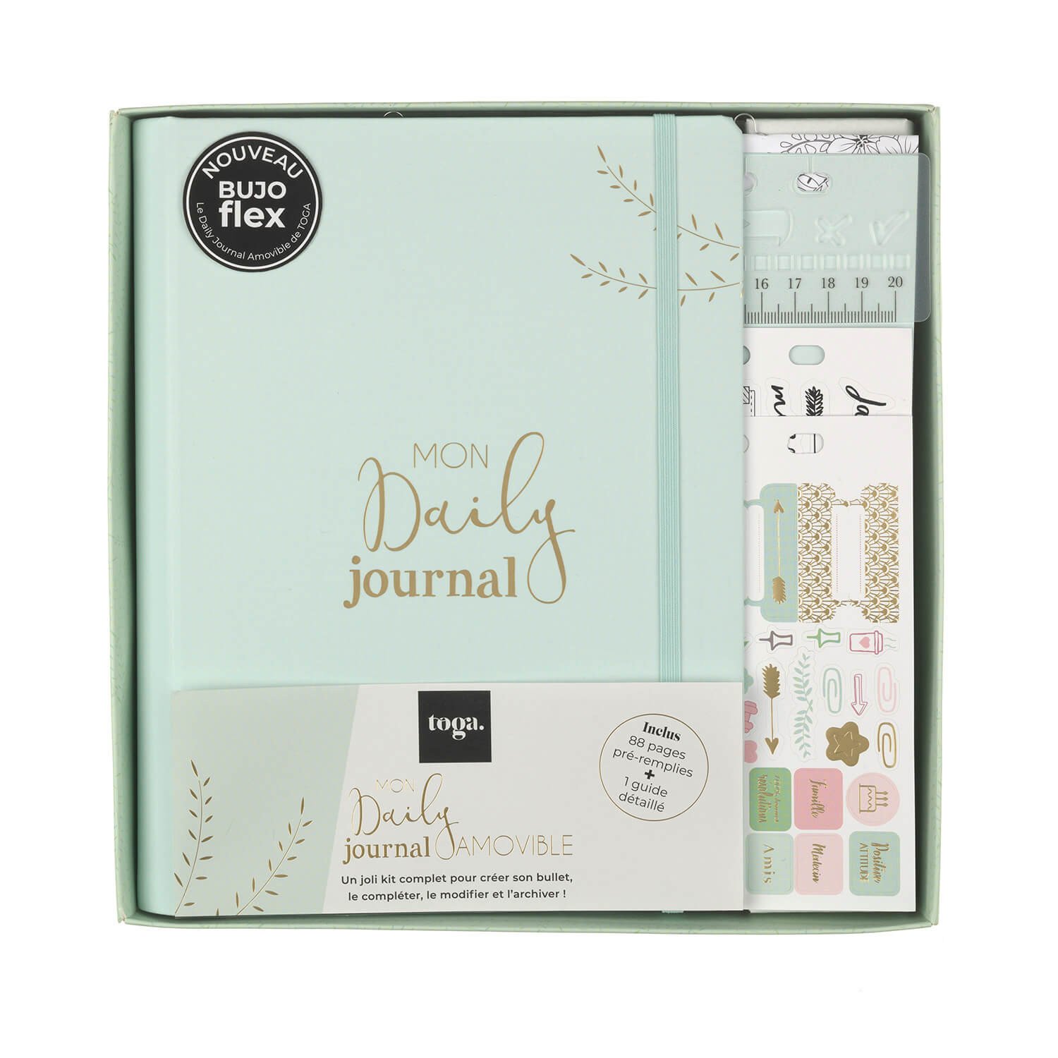Kit de démarrage Bullet Journal amovible Kit de démarrage Bullet Journal amovible